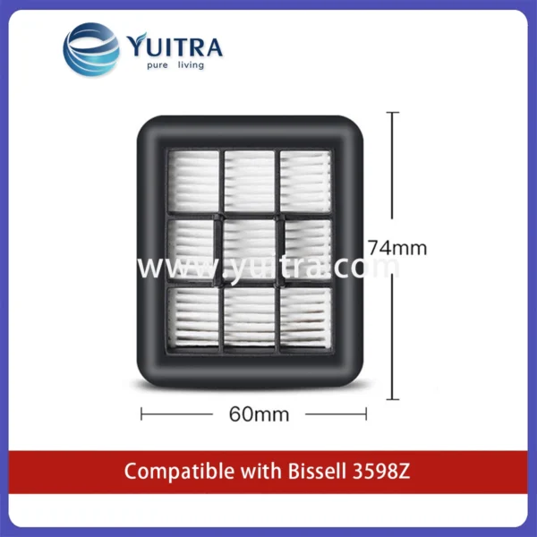 Alternative view of Compatible Bissell Wet Dry Vacuum Filter Replacement for 3548/3598Z Series