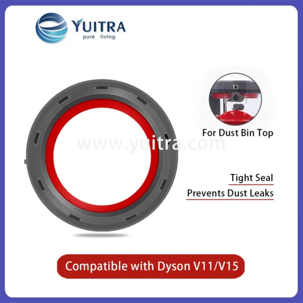 Compatible Dyson Vacuum Dust Bin Top Sealing Ring Replacement Series - Image 4