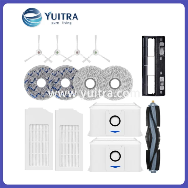 Compatible Ecovacs Deebot Robot Vacuum Replacement Kit for T10/X1 Series