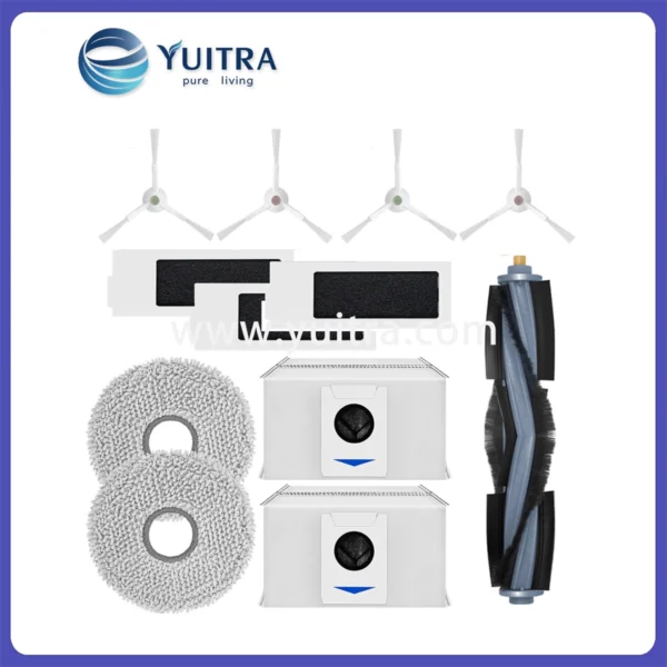 Compatible Ecovacs Deebot Robot Vacuum Replacement Kit for T20/X1s Series
