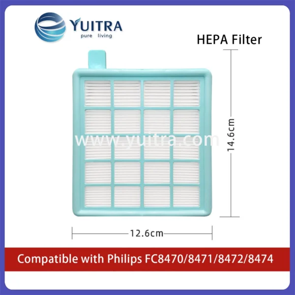 Alternative view of Compatible Philips Vacuum Cleaner HEPA Filter Sponge Replacement for FC8470/FC8471/FC8472/FC8474