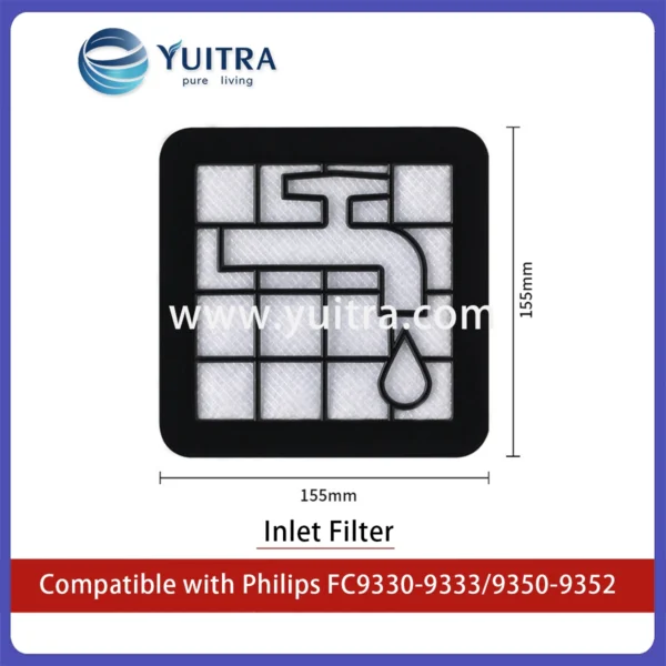 Alternative view of Compatible Philips Vacuum Cleaner HEPA Filter Sponge Replacement for FC9330-9333/9350-9352