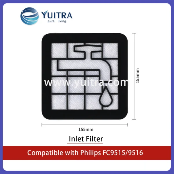 Alternative view of Compatible Philips Vacuum Cleaner HEPA Filter Sponge Replacement for FC9515/9516