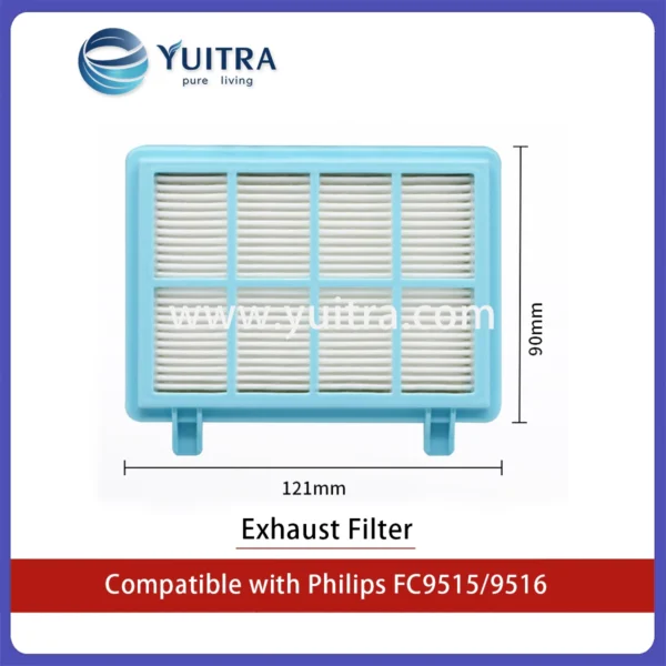 Compatible Philips Vacuum Cleaner HEPA Filter Sponge Replacement for FC9515/9516 - Image 4