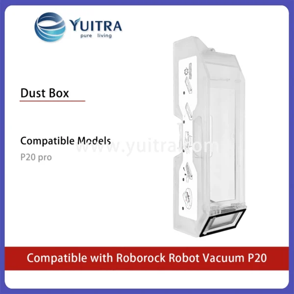 Compatible Roborock Robot Vacuum Replacement Kit for P20 Series - Image 6