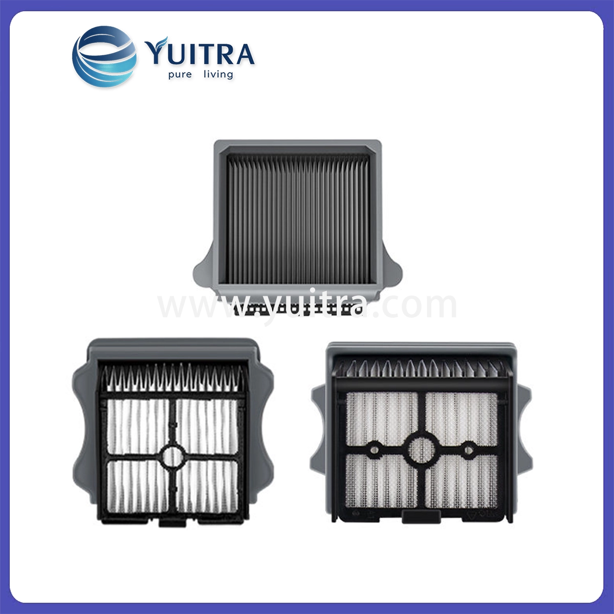 Compatible Tineco Wet Dry Vacuum Filter Replacement for 1.0/2.0/3.0 Series