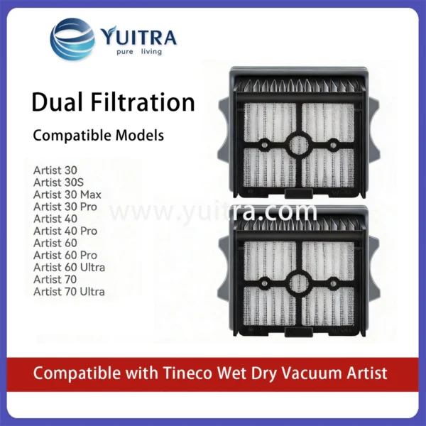 Alternative view of Compatible Tineco Wet Dry Vacuum Filter Replacement for Artist Series