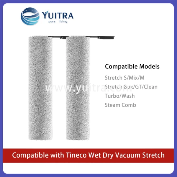 Alternative view of Compatible Tineco Wet Dry Vacuum Brush Roller Replacement for Stretch Series