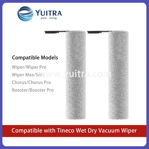 Alternative view of Compatible Tineco Wet Dry Vacuum Brush Roller Replacement for Wiper Series