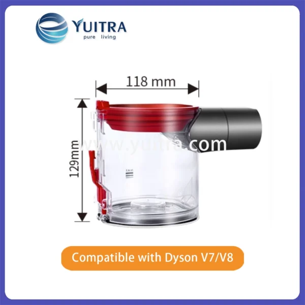 Compatible Dyson Vacuum Dust Bin Replacement for V7/V8 Series - Image 3