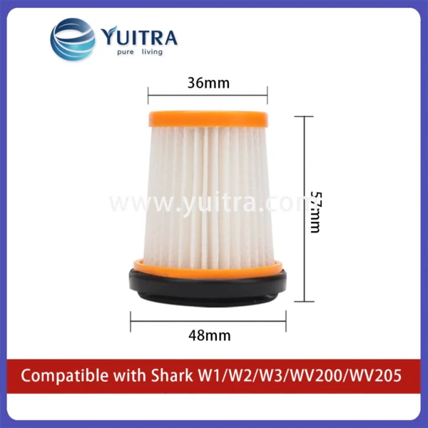Alternative view of Compatible Shark Handheld Vacuum Filter Replacement for W1-W3/WV200/WV205 Series