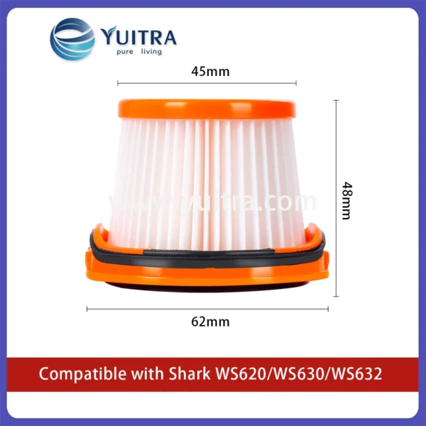 Alternative view of Compatible Shark Handheld Vacuum Filter Replacement for WS620/WS630/WS632 Series