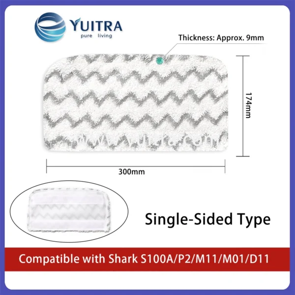 Compatible Shark Steam Mop Pads Replacement Series - Image 3