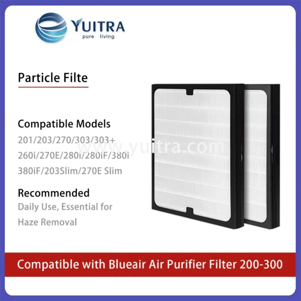Compatible Blueair Air Purifier Filter Replacement for 201/203/260/270/280/301/303/380i Series - Image 3