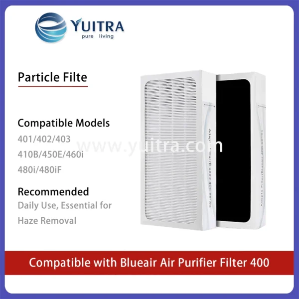 Alternative view of Compatible Blueair Air Purifier Filter Replacement for 400 Series