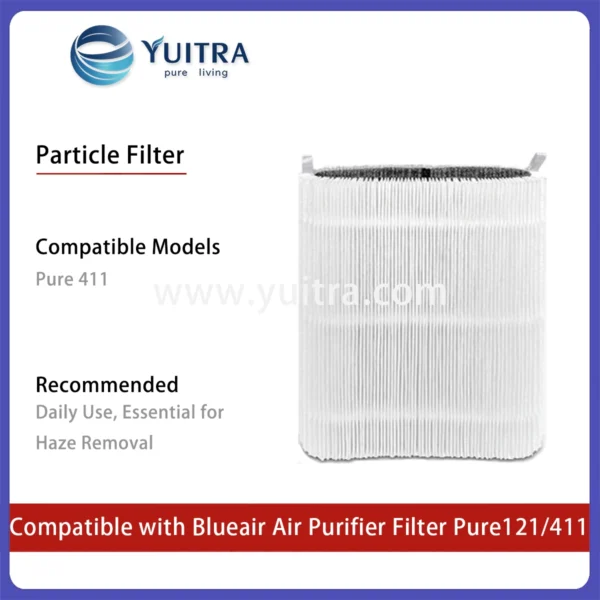 Alternative view of Compatible Blueair Air Purifier Filter Replacement for Pure121/Pure 411 Series