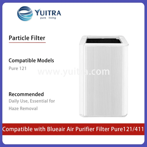 Compatible Blueair Air Purifier Filter Replacement for Pure121/Pure 411 Series - Image 3
