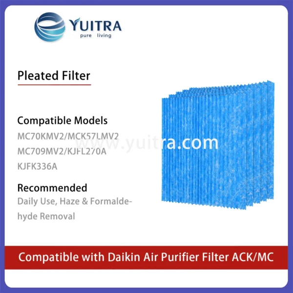 Alternative view of Compatible Daikin Air Purifier Filter Replacement for ACK/ACM/MC Series