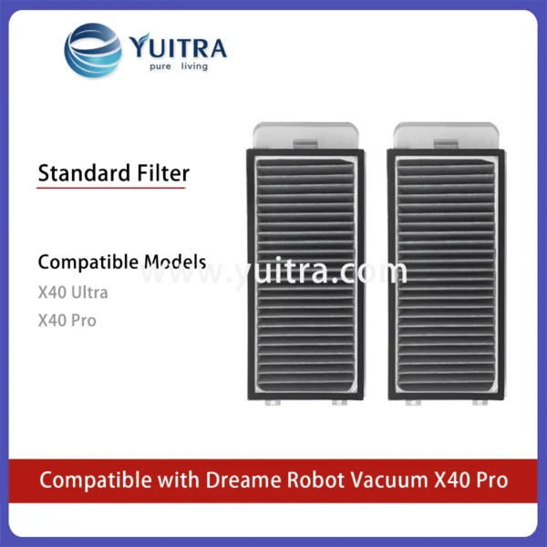 Compatible Dreame Robot Vacuum Replacement Kit for X40 Pro Series - Image 3