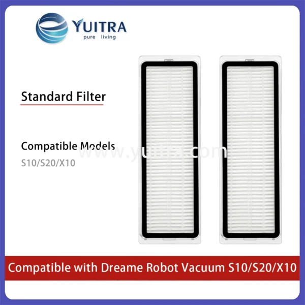 Compatible Dreame Robot Vacuum Replacement Kit for S10/S20/X10/W20 Series - Image 3