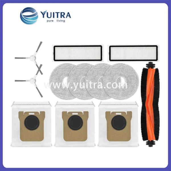 Compatible Dreame Robot Vacuum Replacement Kit for S10/S20/X10/W20 Series