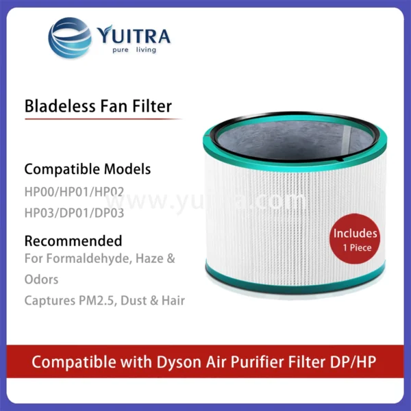 Alternative view of Compatible Dyson Air Purifier Filter Replacement for HP00/01/03 DP01/03 Series