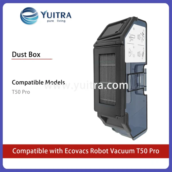 Compatible Ecovacs Deebot Robot Vacuum Replacement Kit for T50 Pro Series - Image 5