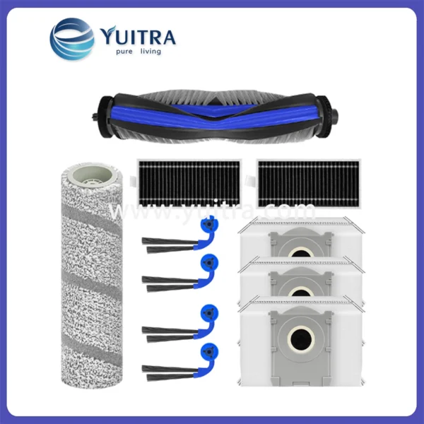 Compatible Ecovacs Deebot Robot Vacuum Replacement Kit for T80s/X9 Series