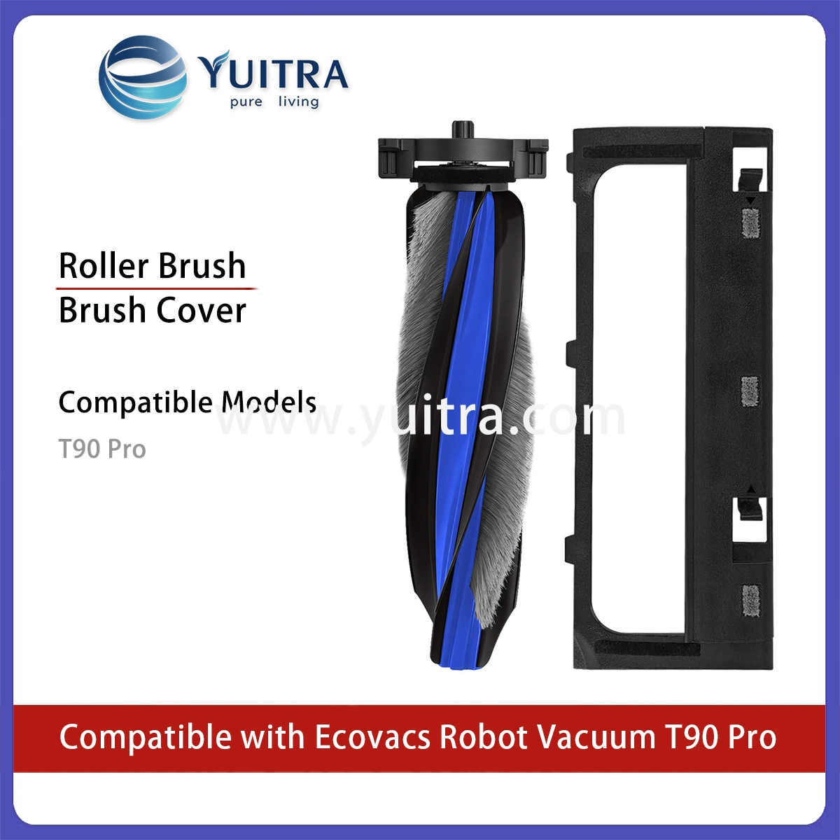 Compatible Ecovacs Deebot Robot Vacuum Replacement Kit for T90 Pro Series - Image 5