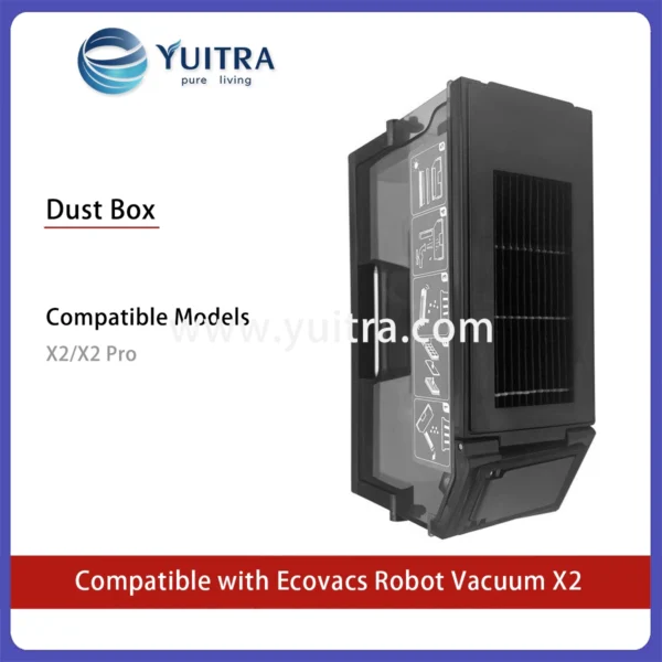 Compatible Ecovacs Deebot Robot Vacuum Replacement Kit for X2 Series - Image 5