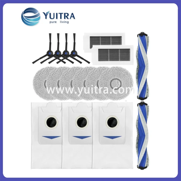 Compatible Ecovacs Deebot Robot Vacuum Replacement Kit for X5 Pro Series
