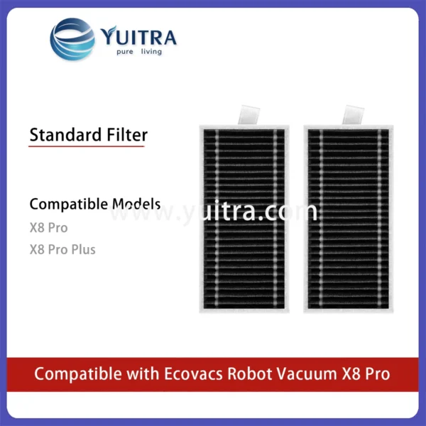 Compatible Ecovacs Deebot Robot Vacuum Replacement Kit for X8 Pro Series - Image 3