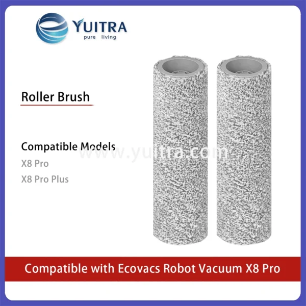 Compatible Ecovacs Deebot Robot Vacuum Replacement Kit for X8 Pro Series - Image 4