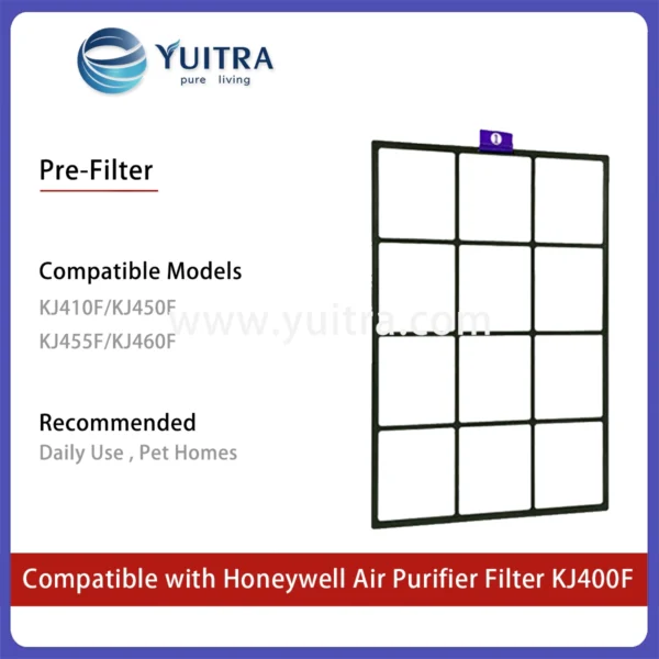 Alternative view of Compatible Honeywell Air Purifier Filter Replacement for KJ410F/450F/455F460F Series
