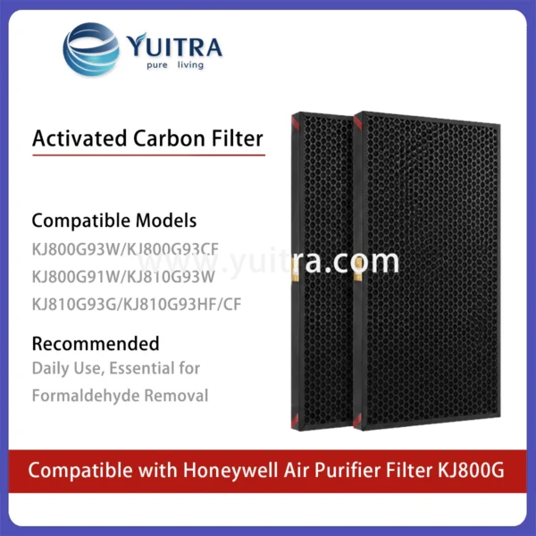Compatible Honeywell Air Purifier Filter Replacement for KJ800G/810G Series - Image 3