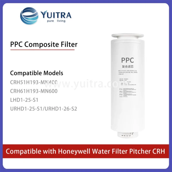 Alternative view of Compatible Honeywell Water Filter Pitcher Replacement for CRH51H193/CRH61H193 URHD1-25/26 Series