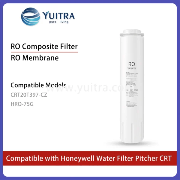 Compatible Honeywell Water Filter Pitcher Replacement for CRT20T397/CZHRO-75G Series - Image 3