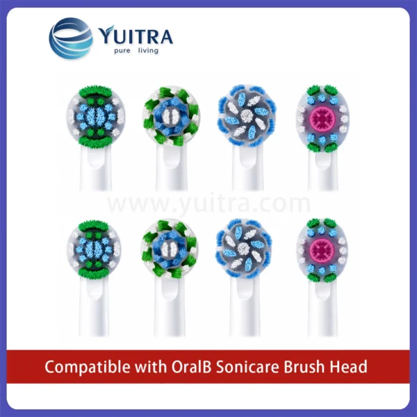 Alternative view of Compatible OralB Sonicare Brush Head Replacement for 2D/3D Series
