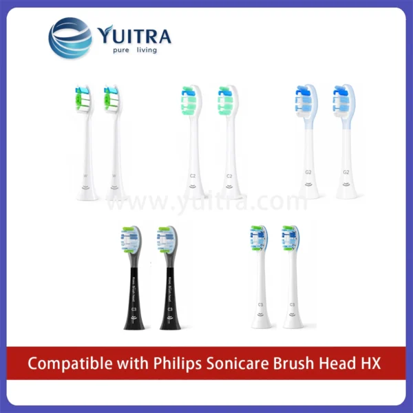Alternative view of Compatible Philips Sonicare Brush Head Replacement for HX3/5/6/9/R Series