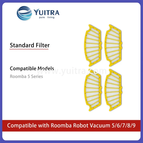 Compatible iRobot Roomba Robot Vacuum Replacement Kit for 5/6/7/8/9 Series - Image 6