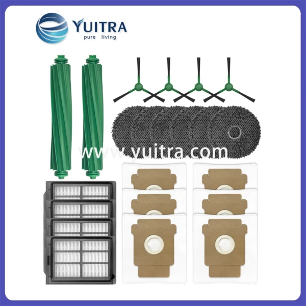 Compatible iRobot Roomba Robot Vacuum Replacement Kit for Roomba Plus 405/505 Serie