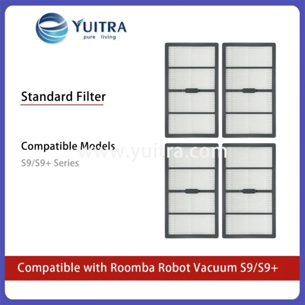 Compatible iRobot Roomba Robot Vacuum Replacement Kit for Roomba Plus S9 Serie - Image 3