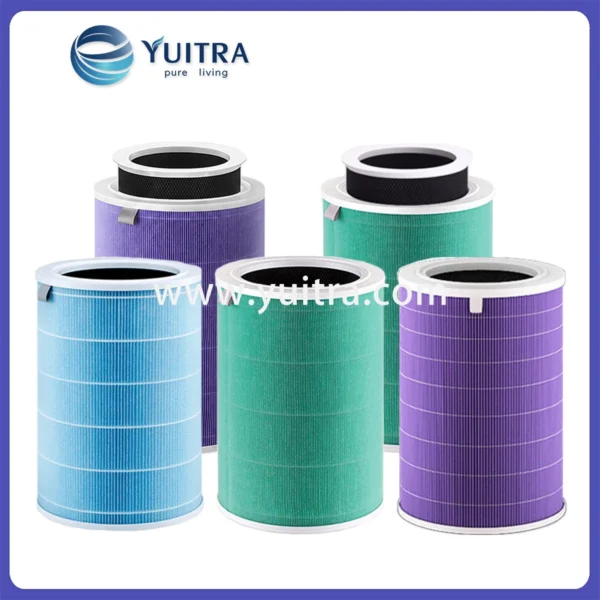 Compatible Xiaomi Air Purifier Filter Replacement for Mi Air Purifier 1/2/2s/3/Pro and AC-M1/M2/M3/M4/M6 Series