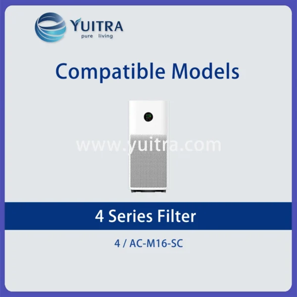 Compatible Xiaomi Air Purifier Filter Replacement for Mi Air Purifier 4 and AC-M16 Series - Image 5