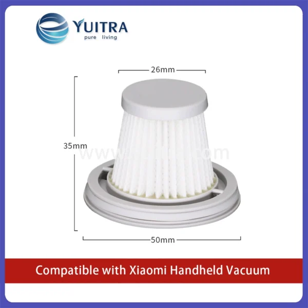 Alternative view of Compatible Xiaomi Handheld Vacuum Filter Replacement