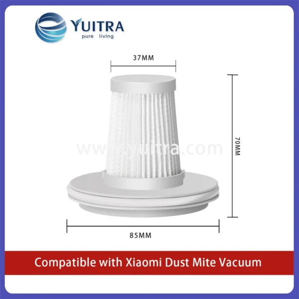 Alternative view of Compatible Xiaomi Dust Mite Vacuum Filter Replacement