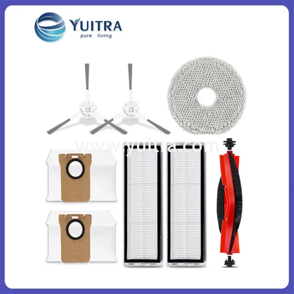 Compatible Xiaomi Robot Vacuum Replacement Kit for 1S/2/2S Series