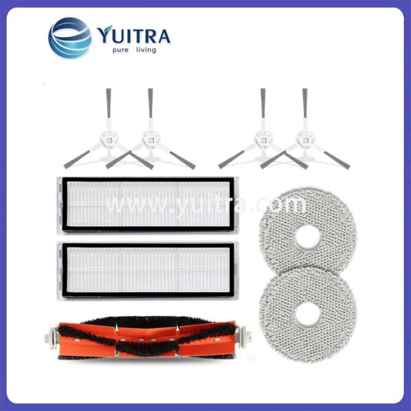 Compatible Xiaomi Robot Vacuum Replacement Kit for 2 Pro Series