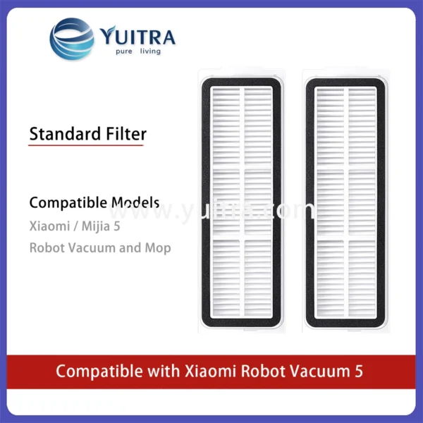 Compatible Xiaomi Robot Vacuum Replacement Kit for 5 Series - Image 3