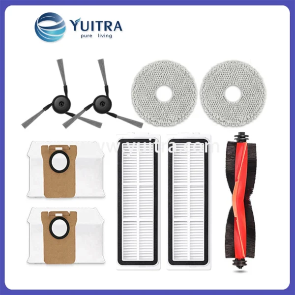 Compatible Xiaomi Robot Vacuum Replacement Kit for 5 Pro Series